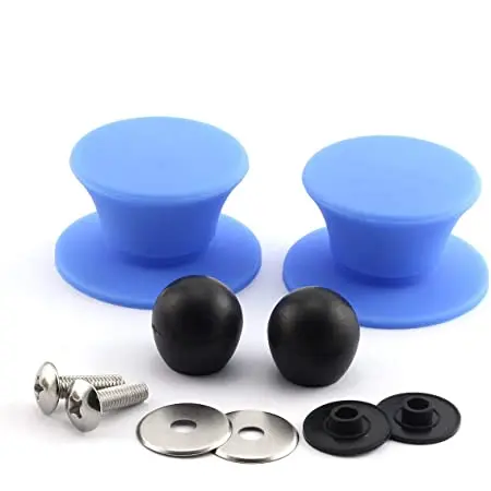 colorful Cookware Universal Kitchen Replacement Pot Lid Cover Knob silicone knob