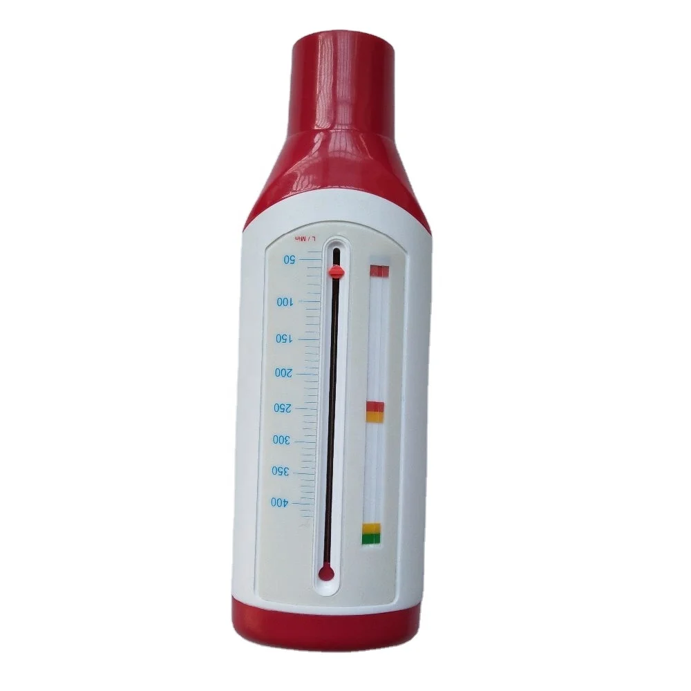 China other consumables medical supplies Peak Flow Meter 400L/min for child user red color