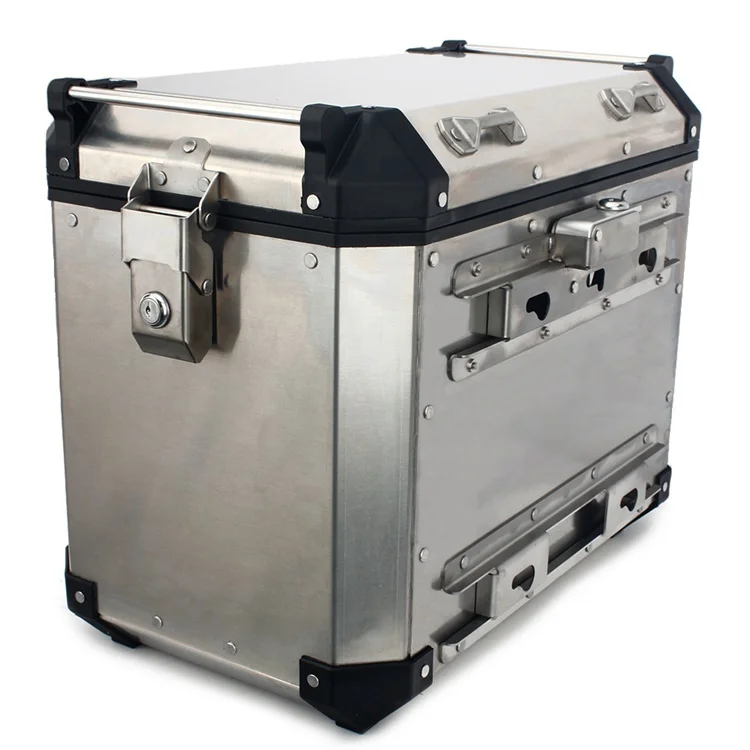 Новый продукт, алюминиевый боковой ящик для мотоцикла, багажный ящик для уличного велосипеда