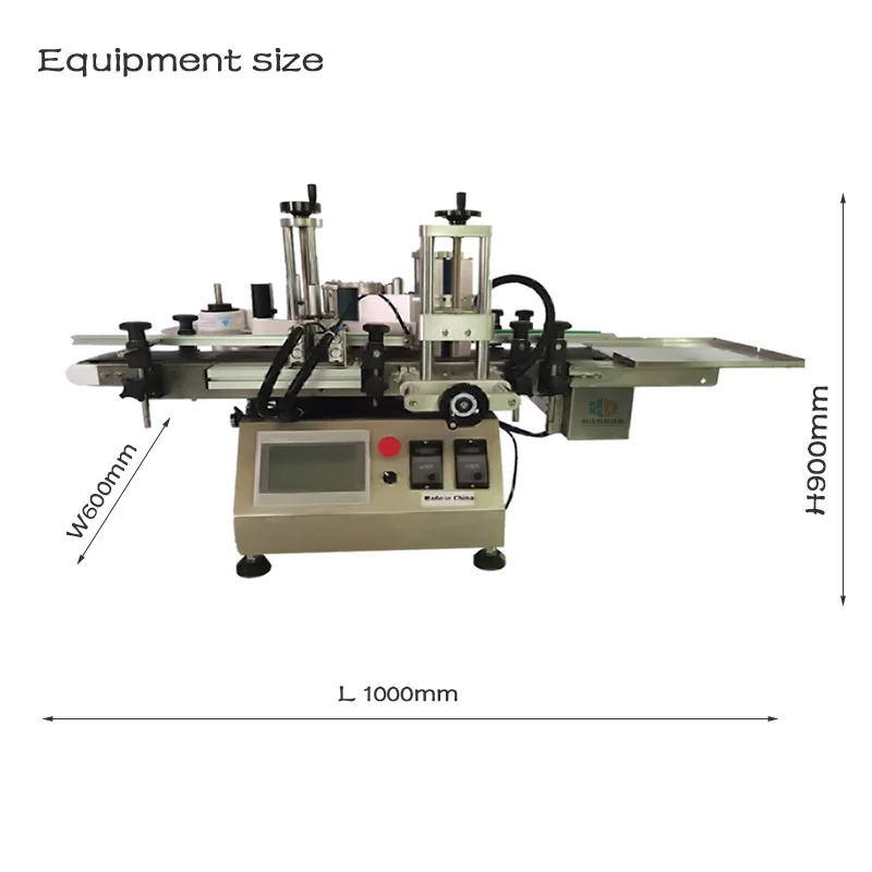 Manufacture Self-adhesive Desktop Labeling Machine General Bottle Sticker Labeling Machine
