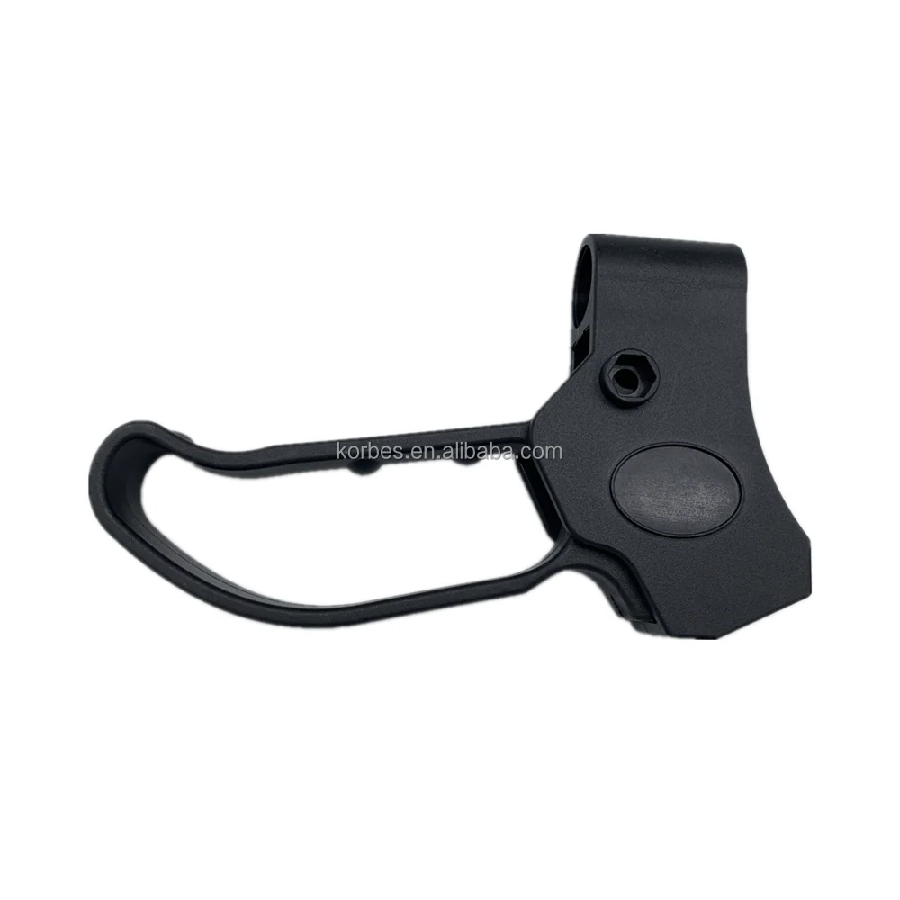 Customized PVC wheelchair spare parts wheelchair brake handle plastic brake handle set for rollator walker