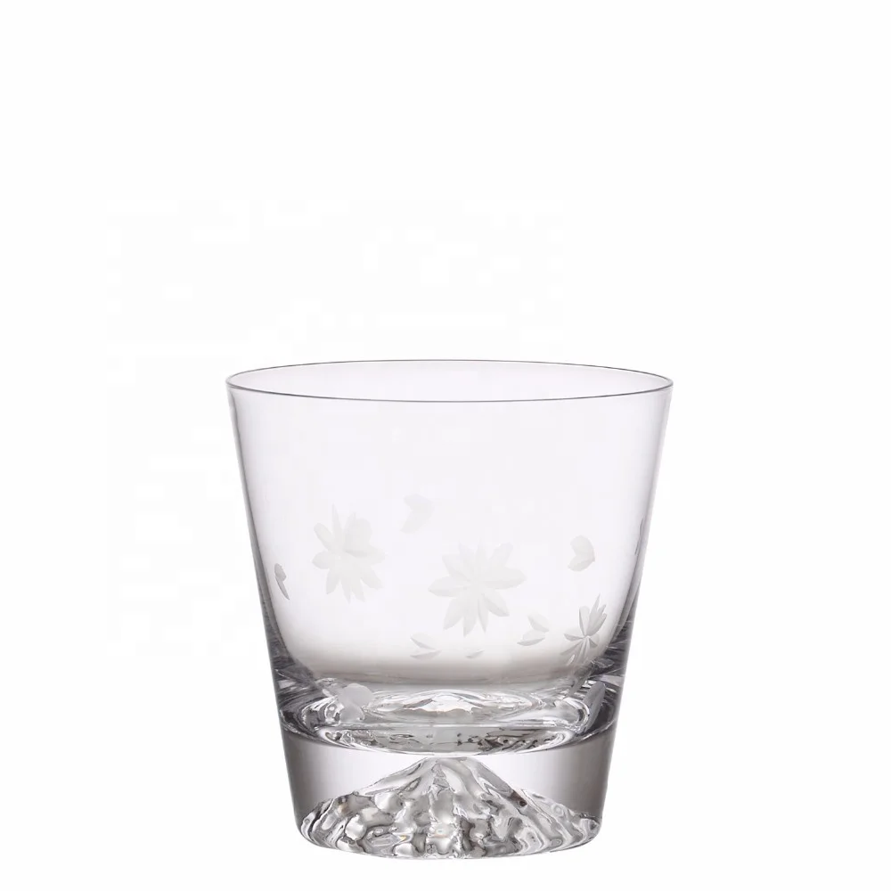 Bubble Heavy Base Whiskey Glass Drinking Glasses Stemless Wine Glass
