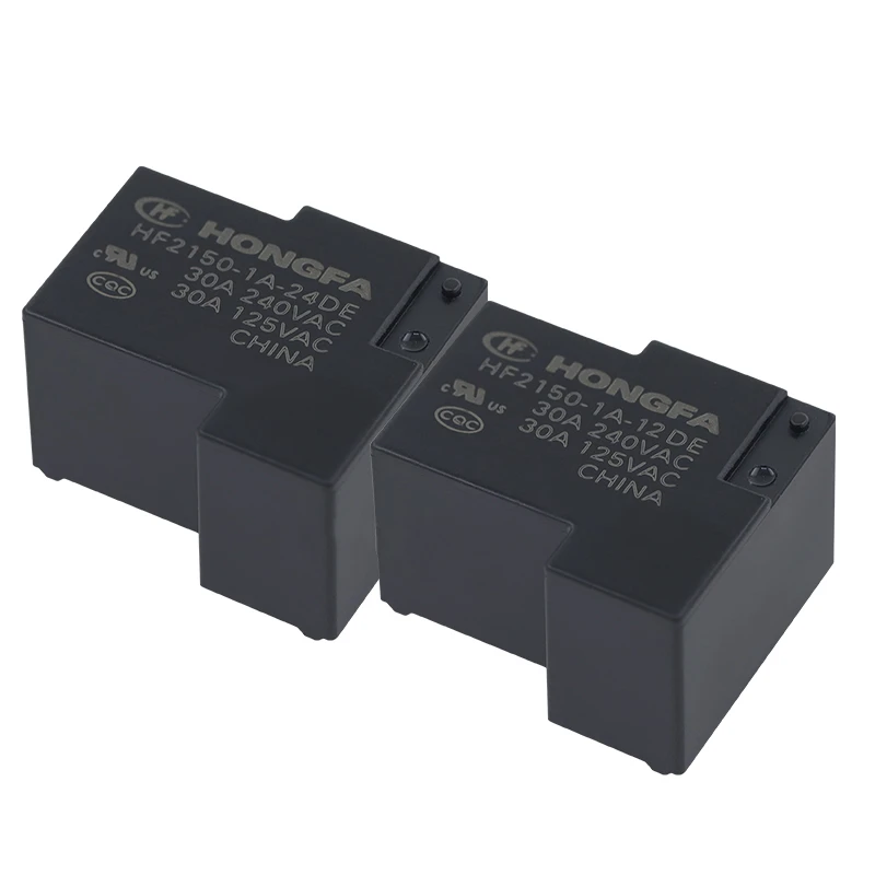 Original new Hongfa relay HF2150-1A-12DE HF2150-1A-24DE 30A 4FEET T90  hf relay