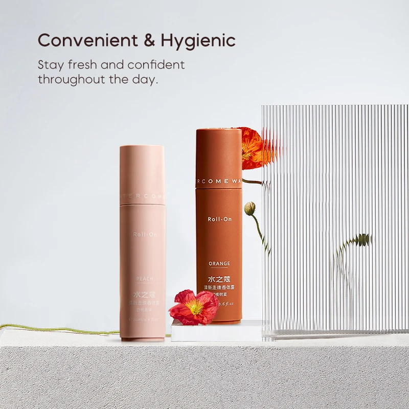 Natural ingredients contain no additives Body Deodorant Roll-ball Bottle Custom Body Antiperspirants Roll-ball
