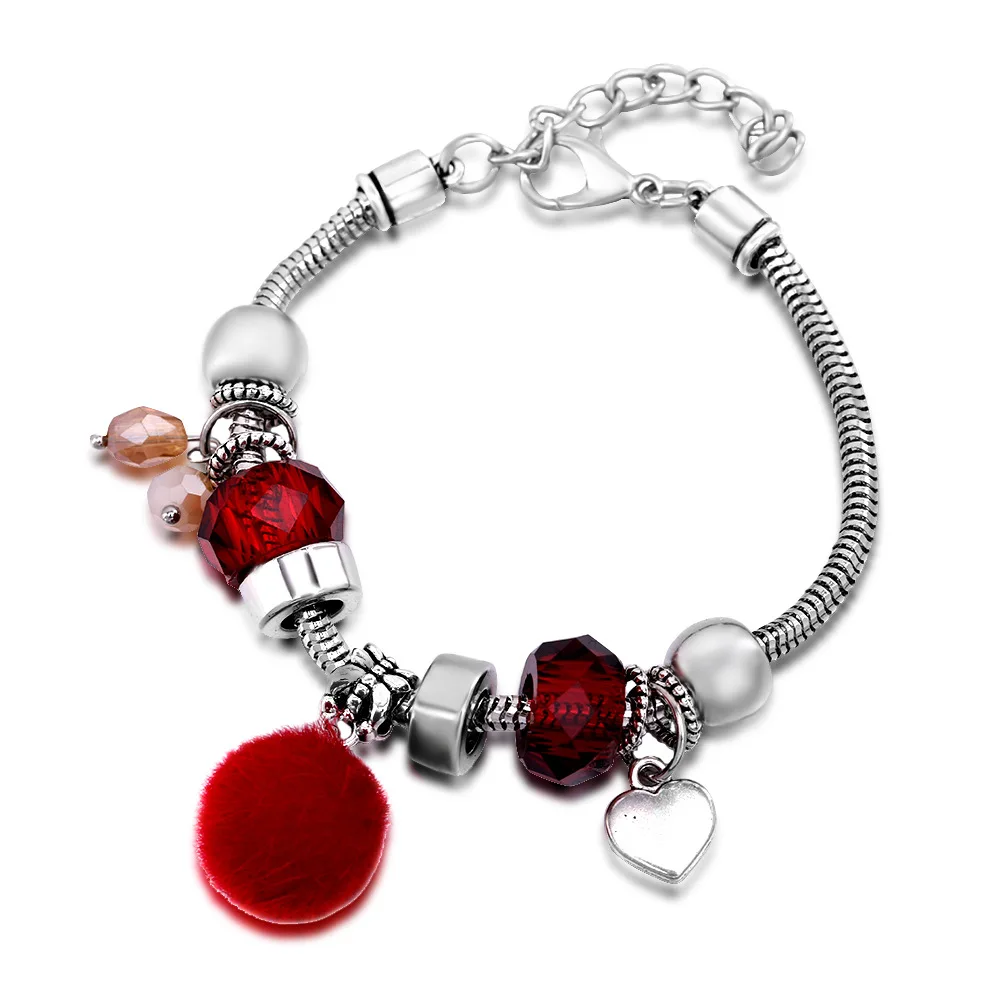 Лидер продаж, современный модный женский браслет из бисера в стиле ретро, дизайн «Счастливое дерево», шесть различных цветов, модные украшения