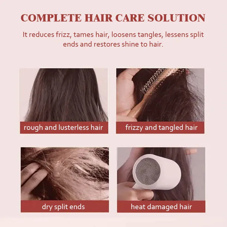 Private Label 100ml Daily Use Intensive Repair Over-night Hydrating Hair Serum Oil for Silky Smooth Hair