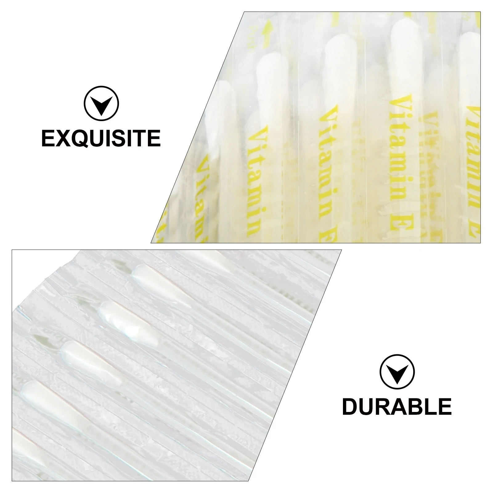 50 pcs Vitamin E Oil Swab Teeth Whitening Use Before Teeth Whitening To Protect Lip and Gum From VE Swabs