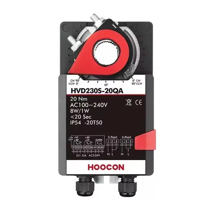 Factory Sale On-Off Control 20Nm Damper High Speed Air Damper Actuator 230V