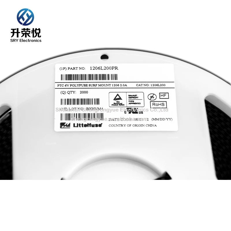 Littelfuse 1206L200PR SMD сбрасываемый предохранитель 2A 6 В 1206 PTC