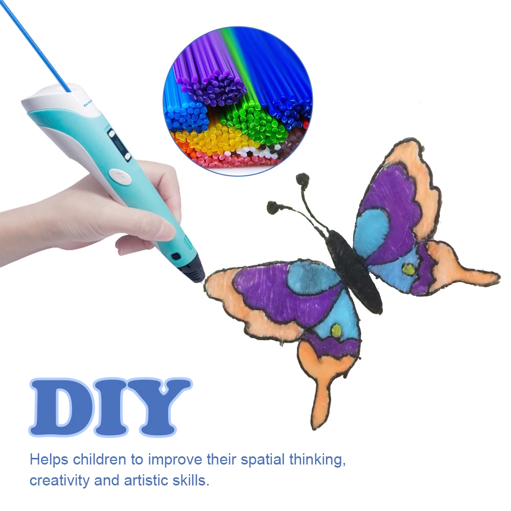 Scribbler 3D ручка PLA нити для чертежная | Высочайшее качество прочный материал ручки с
