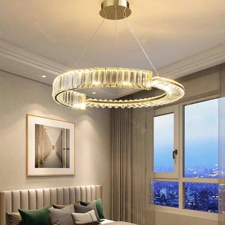 Retro Italian Chandelier Crystal Pendant Lamp for Project Decoration Complex Combo Glass Metal Grandeur Palace Factory Hot Sell