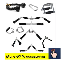 Gym Cable Accessories Ends Fittings Cable buckle Connector Thimble Nylon Ball Stopper Assemble Fitness Equipment Spare Parts