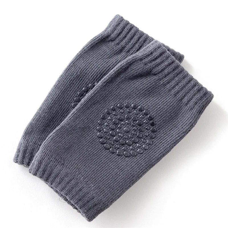 2023 Knitted Anti Slip Baby Knee Pads For Crawling Protective Knee Pads