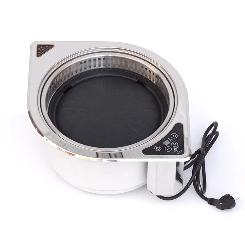 hot sale tabletop smokeless bbq electric grill grill table for korean bbq restaurant