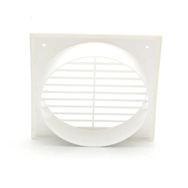 YOUU V3-125FU 125mm Vent System ABS Fire-retardant UV RatedExternal Vent with Gravity Grille Btype