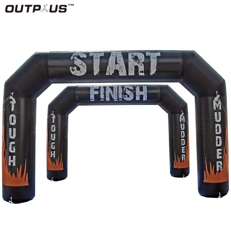 Outdoor Customized Inflatable Entrance Arch Inflatable Race Start Finish Line Arch Inflatable Gate For Event Advertising