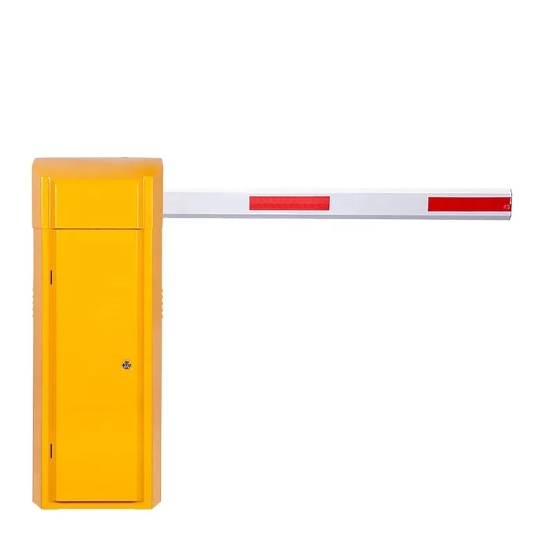 High Speed DC24V Variable-Frequency 1s 3m Straight Arm 100% Duty Cycle Boom Barrier Gate