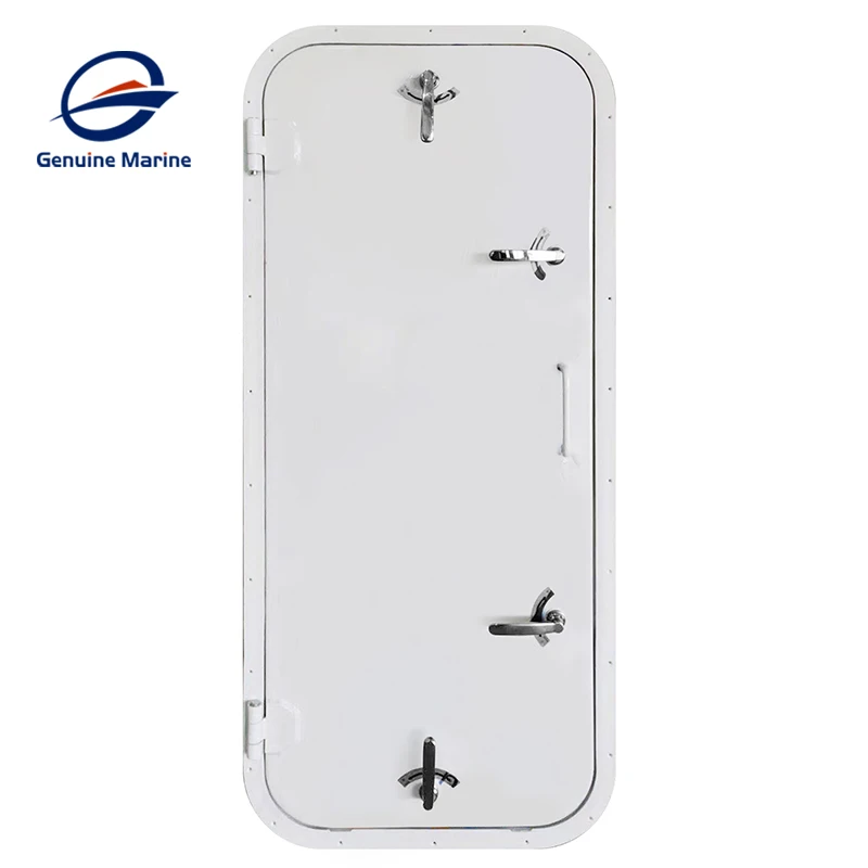 Genuine Marine Customized Marine Hardware Boat Part Accessories Fitting Watertight Hatch Aluminum Boat Door Cover