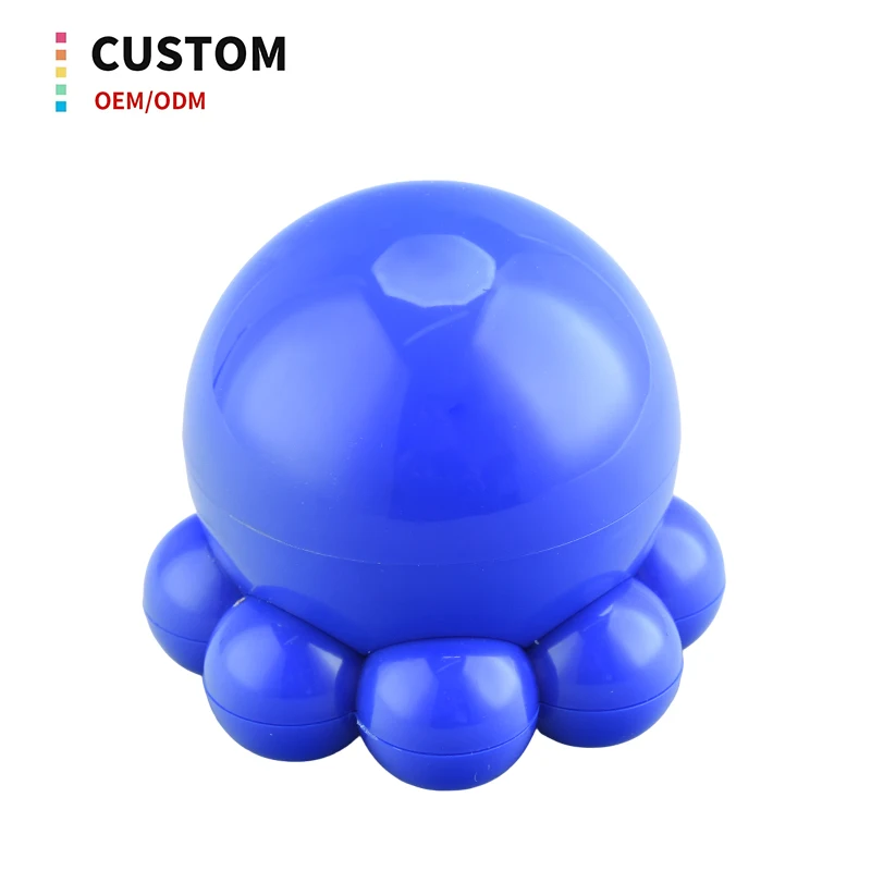 360 Degree Manual Body Massage Roller Ball Therapy Octopus Eight Beads Massager Back Waist Hip Body Muscle Relaxer Pain Release