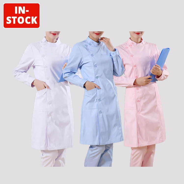 Quality Elegant Pharmacy Uniforms Medical Lab Coat Doctor Scrubs