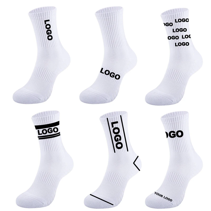 Wholesale oem designer custom design your own logo custom bamboo cotton black sports socks men
