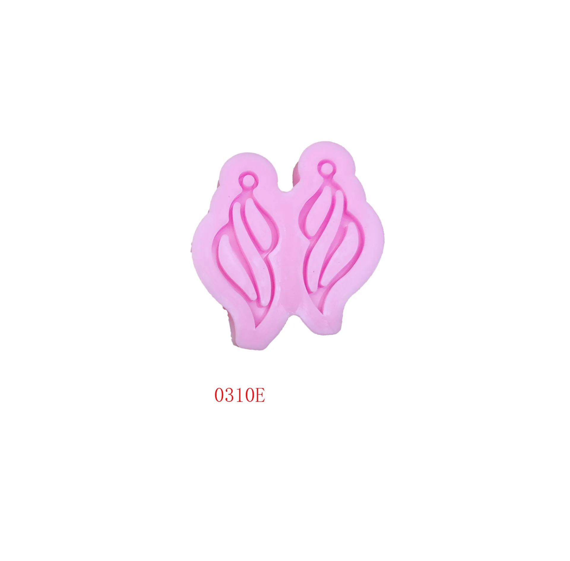 K032503 Glass silicone earring crystal resin mold DIY resin earring mold Amazon hot style ornaments mold for women craft