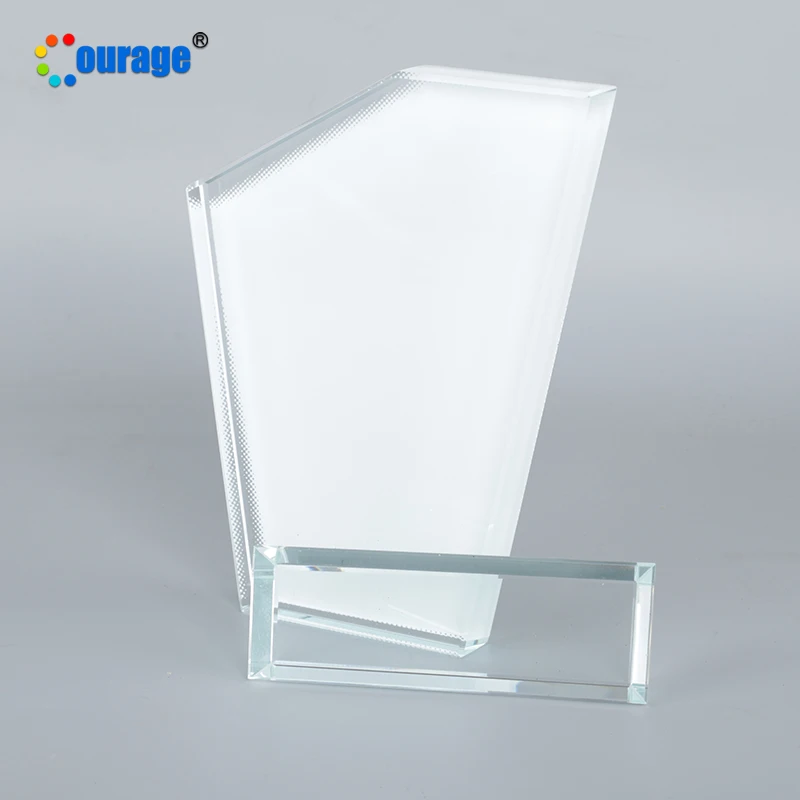 BSJ-11 Sublimation Crystal Glass Photo Frame for School Awarding