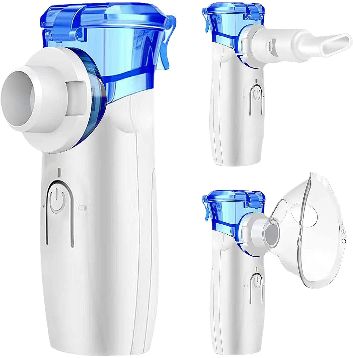 Portable Nebulizer - Handheld Personal Asthma Inhaler - Mesh Nebulizer for Breathing Problems,Adults & Kids Travel Home Daily Us