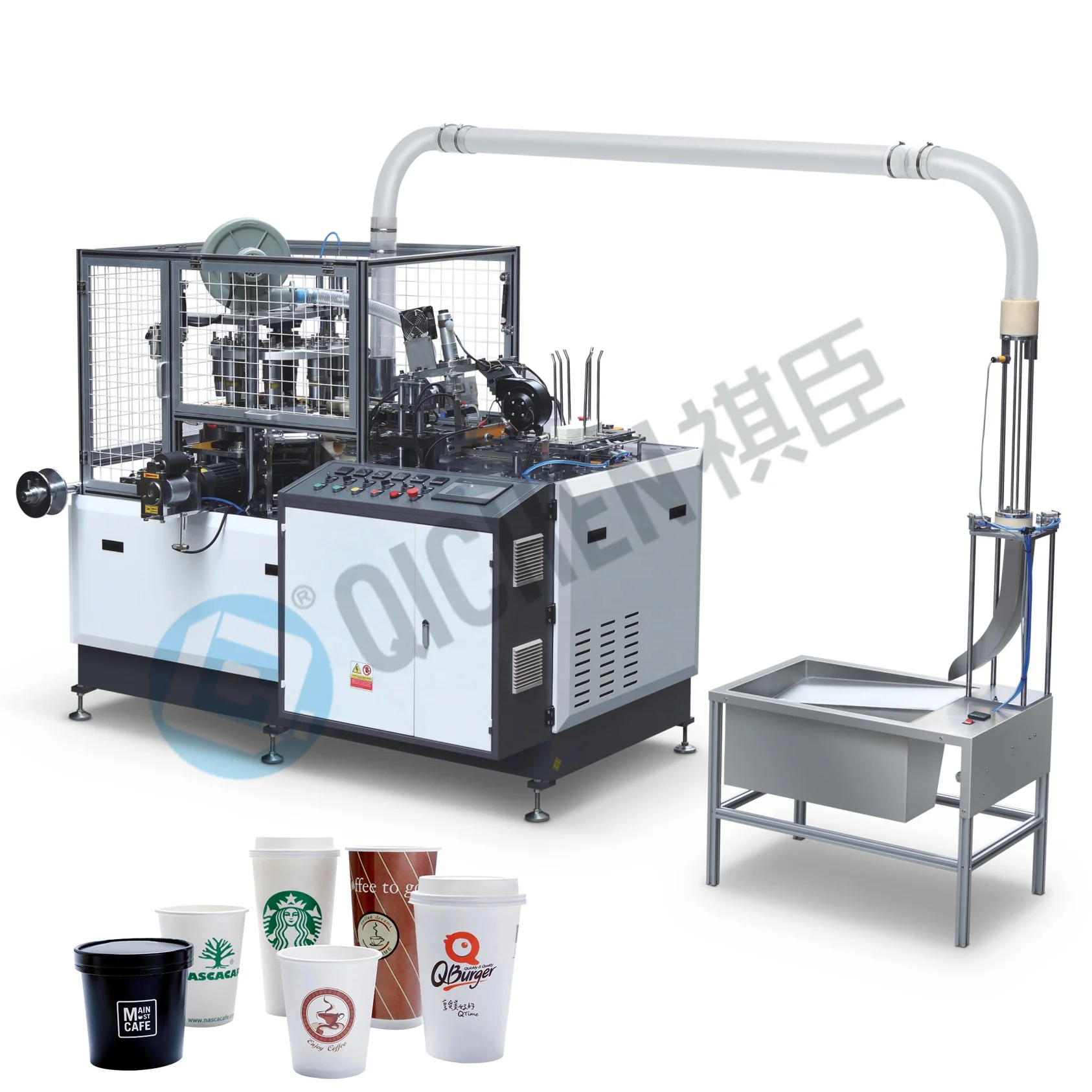 High Speed Manual Green Production Paper Cup Making Machine Recyclable Easy To Operate Zbj-oc12