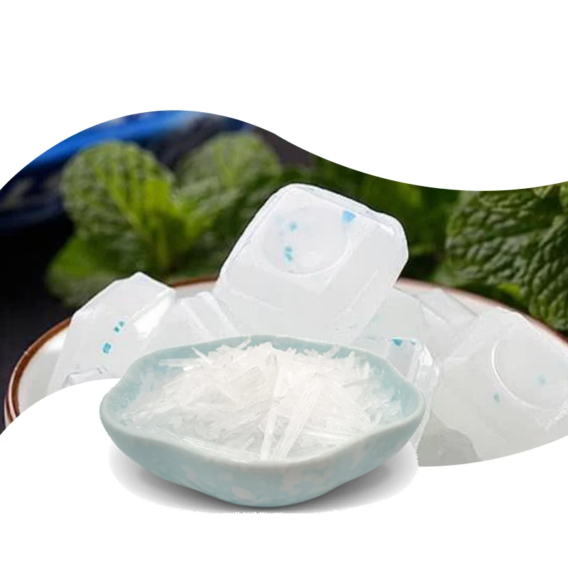 Organic Bulk Powder 99% Food Additive Menthol Crystal & Top service menthol crystal