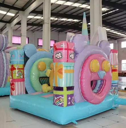 High Quality inflatable trampoline castle for kids for rental business