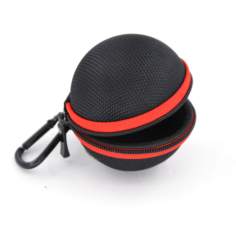 Custom Close Earphone Keychain Storage Case Portable Shockproof Hard Shell Eva 1680d Earphone Case