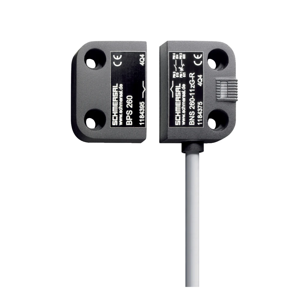 SCHMERSAL Magnetic safety sensors BNS 260-11ZG-ST-R 101184367  BNS260 Series Magnetic Non-Contact Safety Switch 24V dc