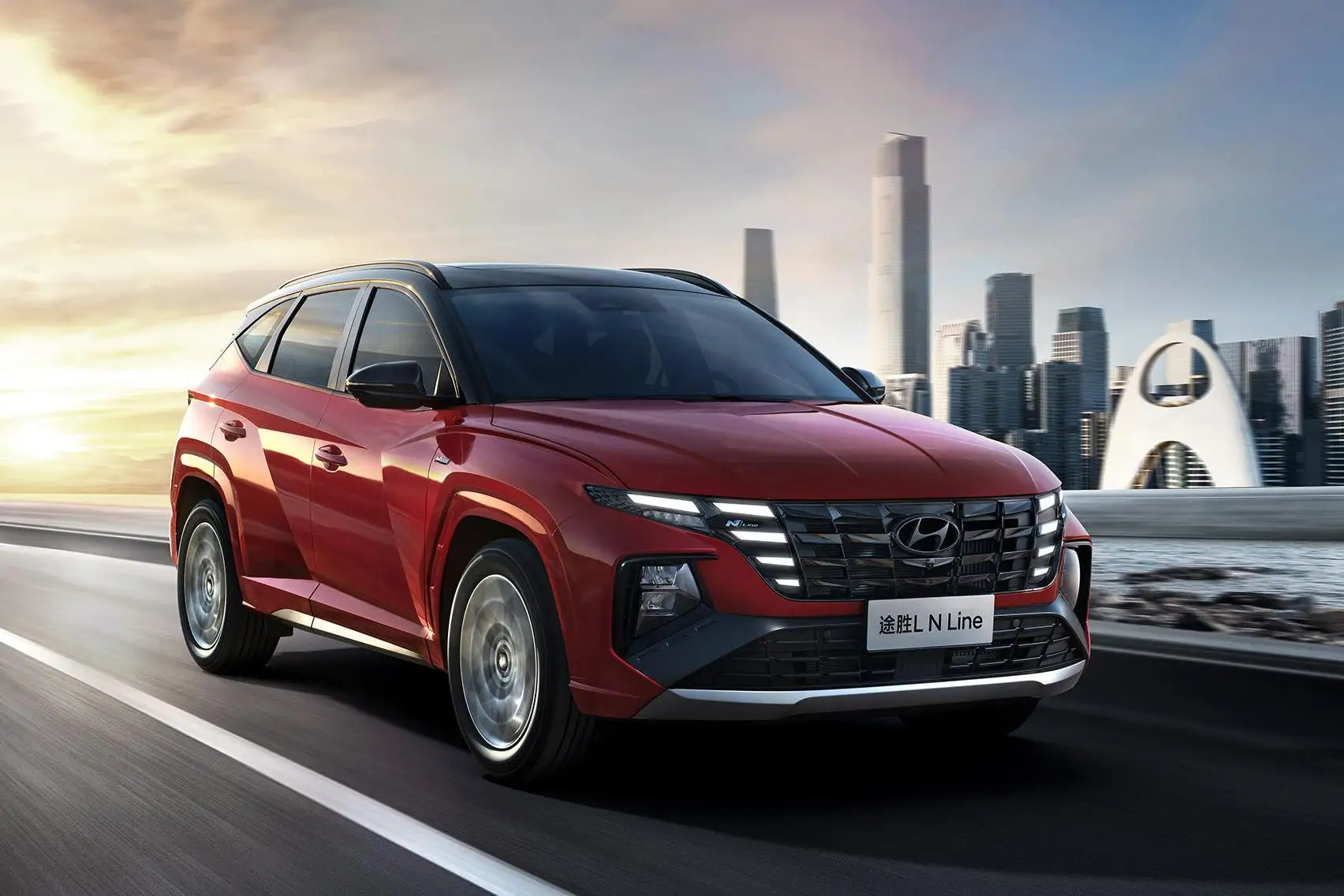 2024 Hyundai Tucson внедорожник 1 5 Т 200 лошадиных сил Новый автоматический бензиновый автомобиль с левой задней камерой рулевого управления-предложение Китая со скидкой