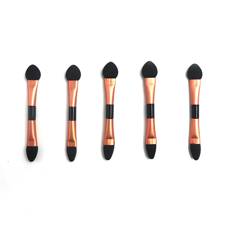 Professional Disposable Dual Sided Eyeshadow Brush Sponge Tipped Oval Makeup Applicator Eyeshadow Applicator