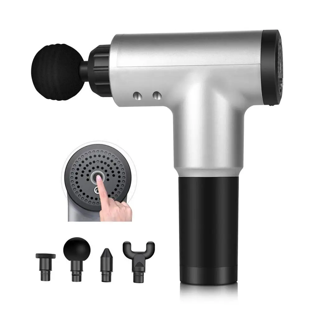 Massage Gun Deep Tissue Percussion Muscle Massager for Pain Relief, Handheld Percussive Therapy Fascia Gun for Athletes