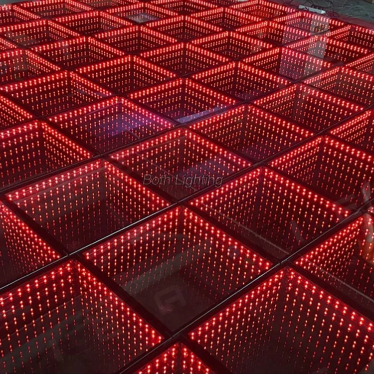 hot selling Night Club wireless interactive dance floor 3d dance floor
