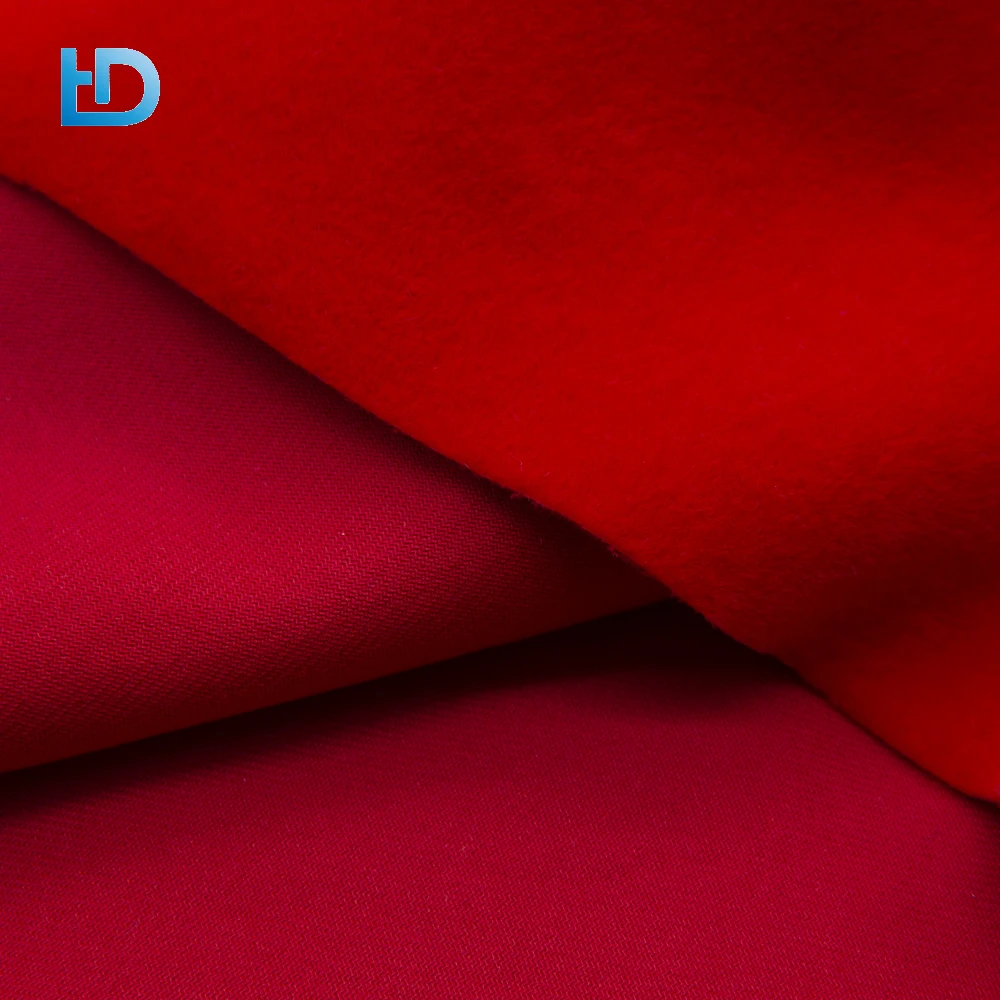 Durable Waterproof Red Stock Lot Holland Flock Upholstery Stretch Suede Recliner Sofa Fabric For Sofa Furniture