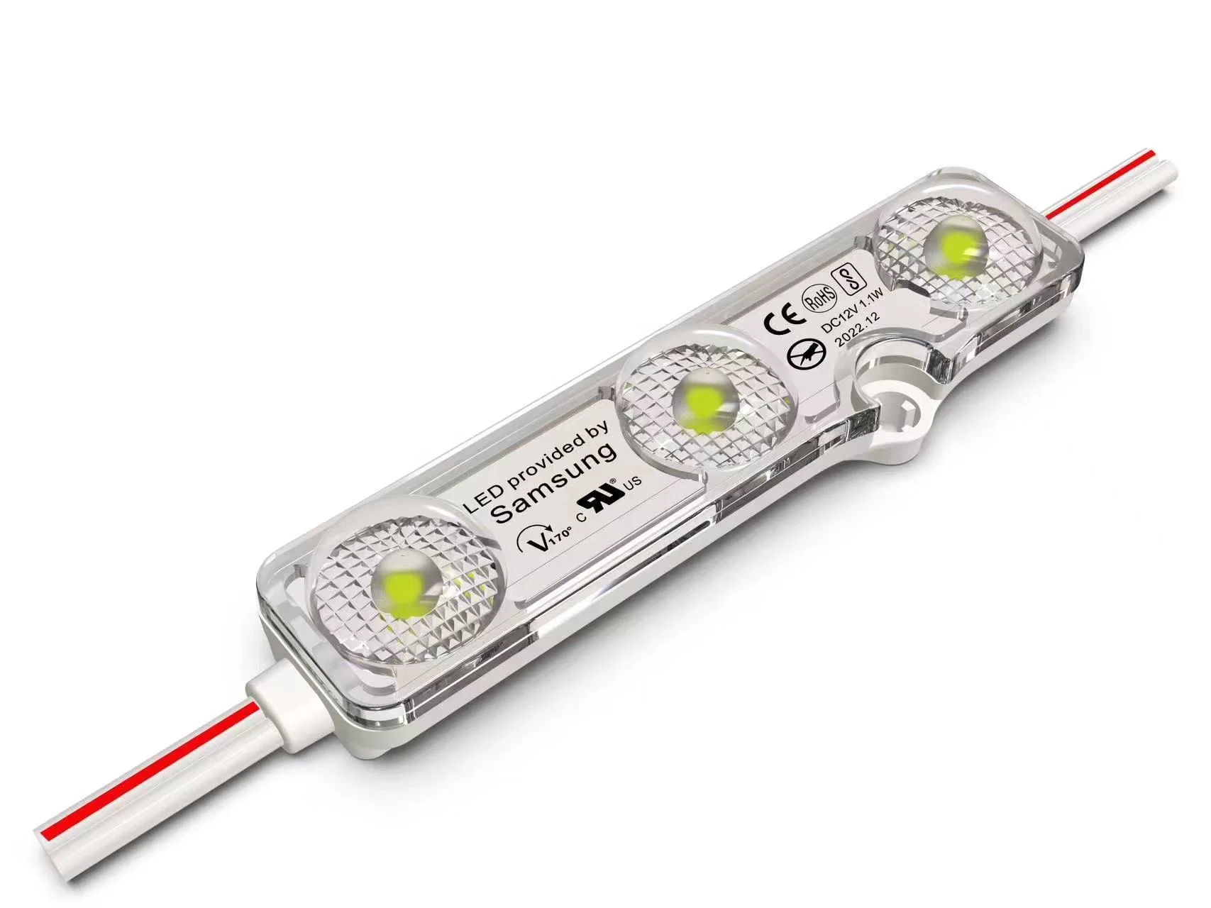 5 years warranty High power injection LED module lens 160 degree 2835 LED module