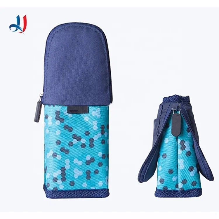 Kawaii  Canvas Large Capacity Desk Organizer Storage Boy Girl Pencil Bags Kids Pen School Stationery Cases