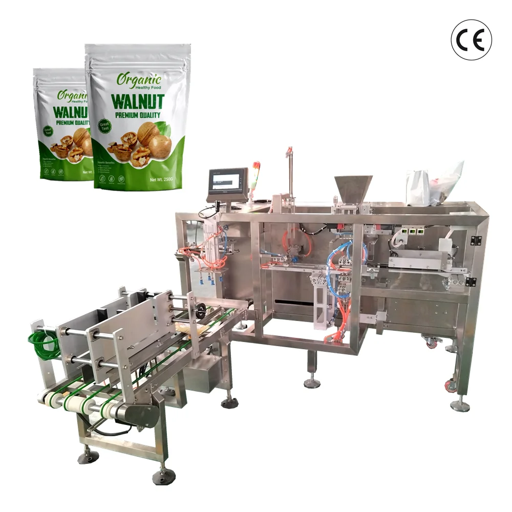 Ce Approved Automatic Bag Hazelnut Olive Betel Nut Packing Machine Zipper Bag Fill Seal Machine Focus Machinery 2023 New Product