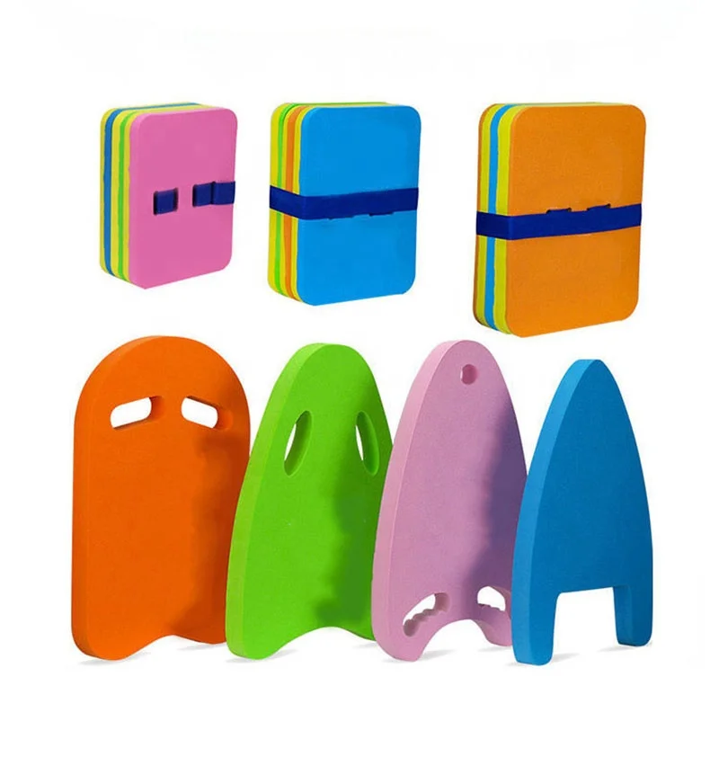 Wholesale Eva Foam Swimming Kickboard Adults Safe Pool Training Aid Swimming Floating Board For Kids With Handles To Hold On