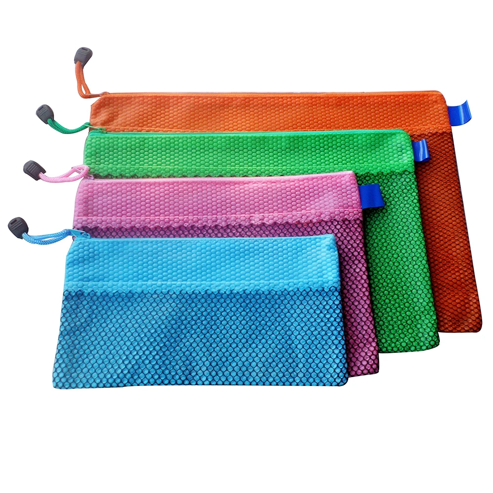 Non-woven double layer file folder durable document bags large capacity Stationery Bags