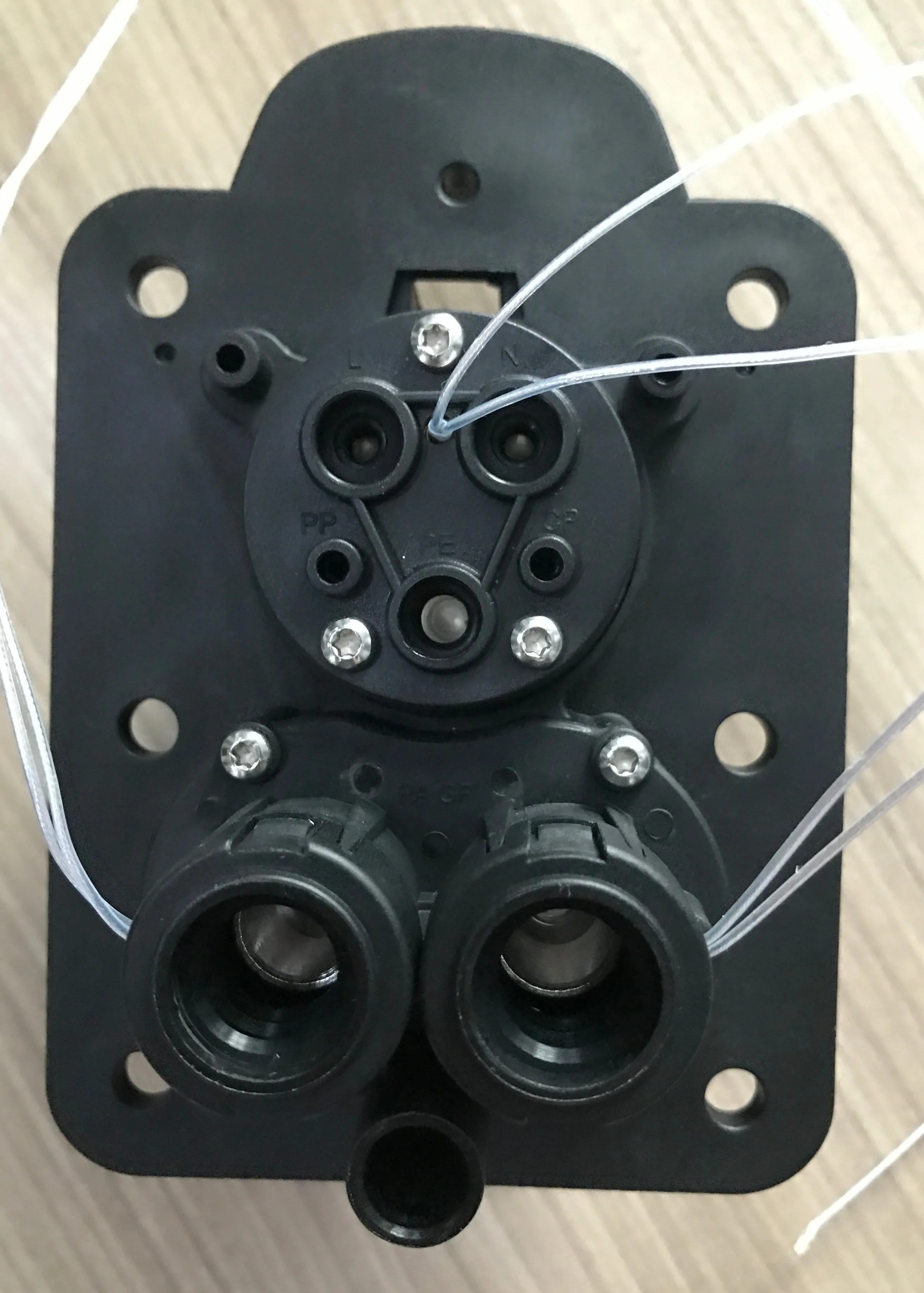  CCS зарядная розетка/DC CCS1 вход Combo1 80A/150A/200A разъем с автоматической