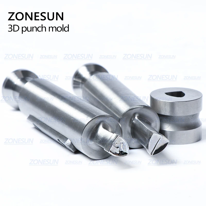 ZONESUN Horse Rotary Tablet Pill Press Die Candy Punch Die Set Custom Logo Die Cast Pill Press For Tablet TDP Machine