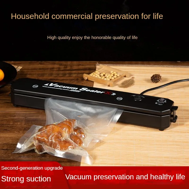 Wholesale electric Household Home Automatic Portable Kitchen Sealing Packaging Food Saver Vacuum Sealer Machine