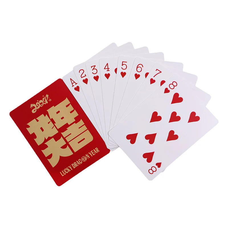 Бесплатный образец индивидуального дизайна бумажная коробка с логотипом водонепроницаемая пустая колода играющая в покер