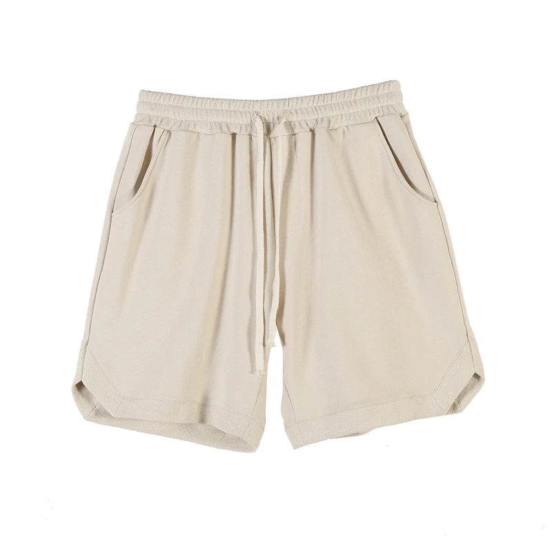 Wholesale Designer Logo Streetwear 100% Cotton Sweat Shorts for Men