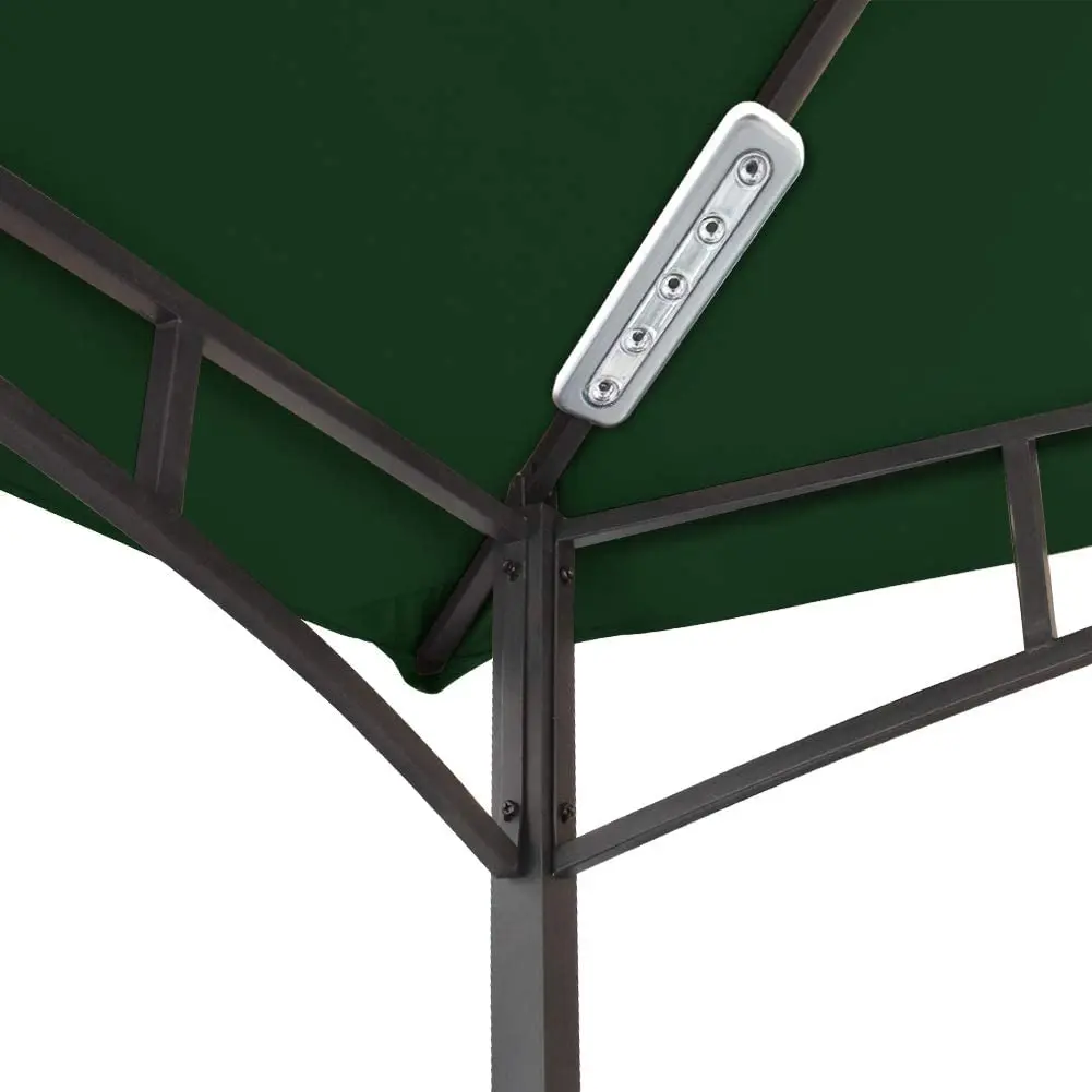 8x5 Grill Gazebo Shelter for Patio and Outdoor Living BBQ Shelter Tent