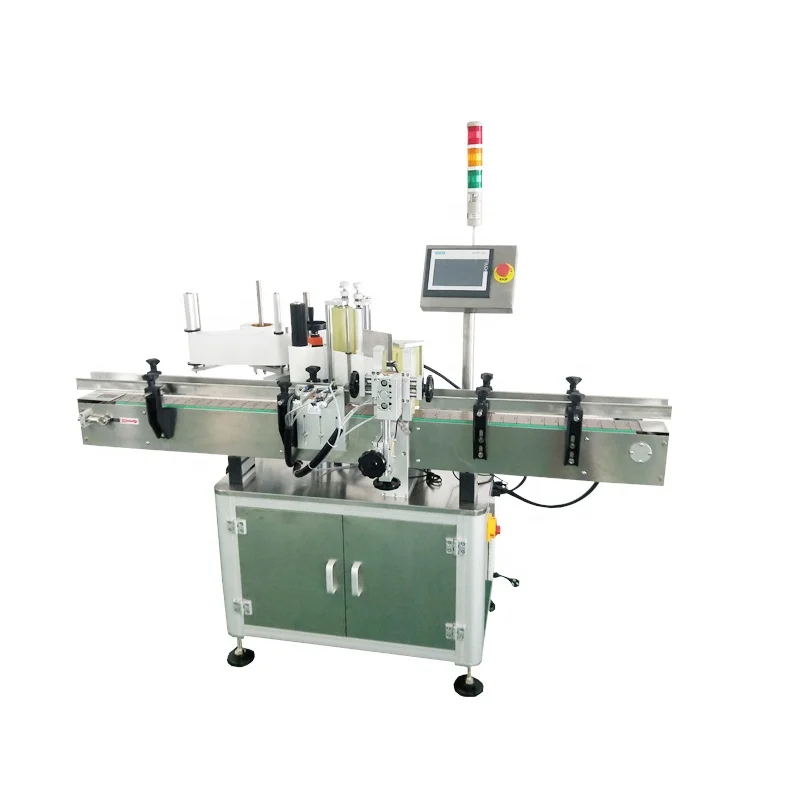 Manufacturer directly sale automatic round bottle labeling machine round vinegar bottle labeling machine